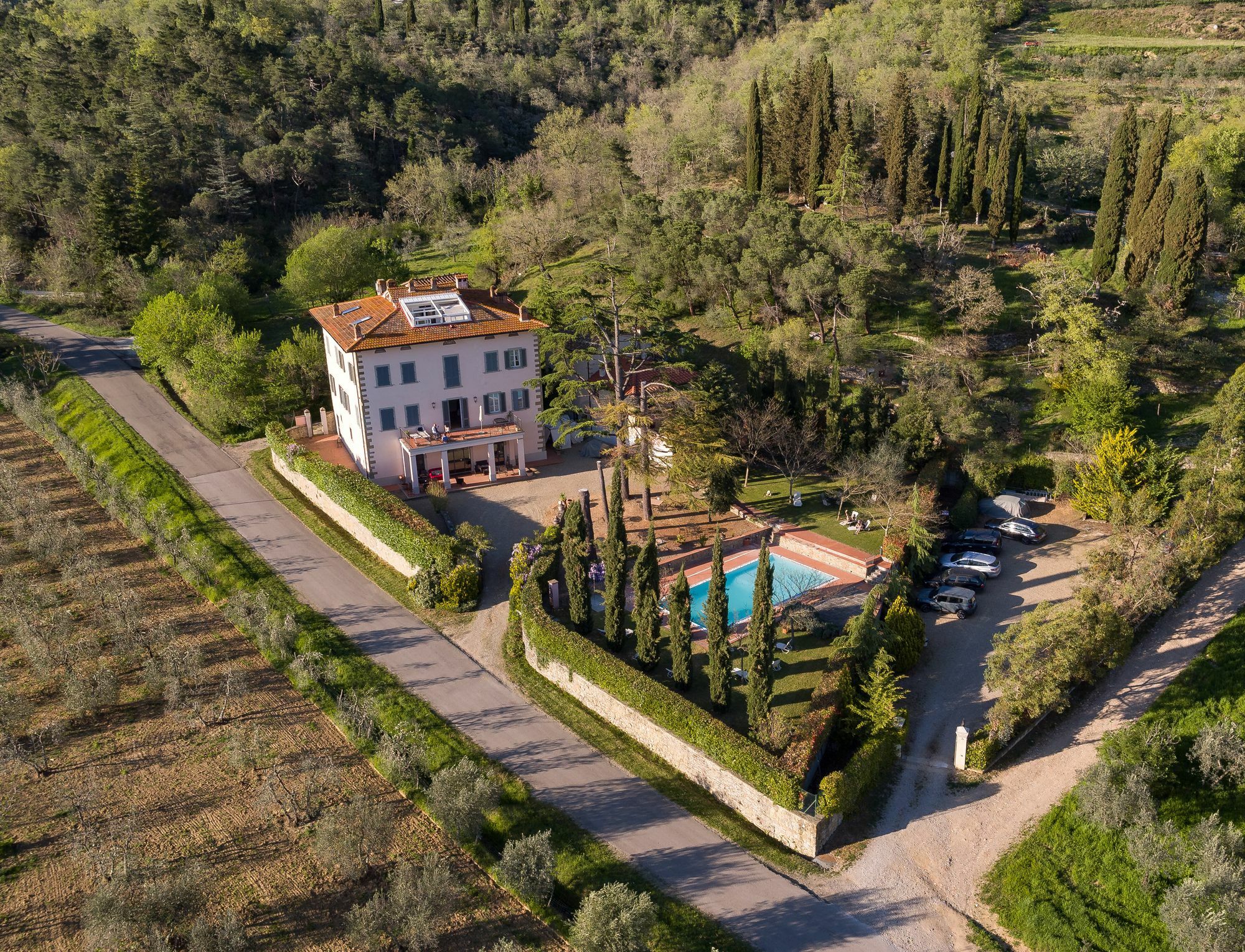 Villa La Grotta San Giustino Valdarno ภายนอก รูปภาพ